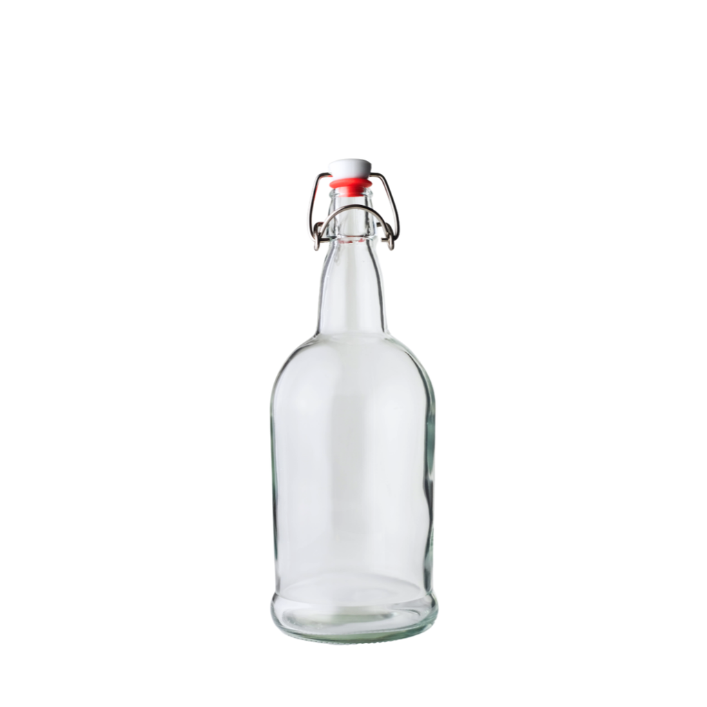 Bulk Clear Swing Top Bottles - 16 oz (1890 Count Pallet)