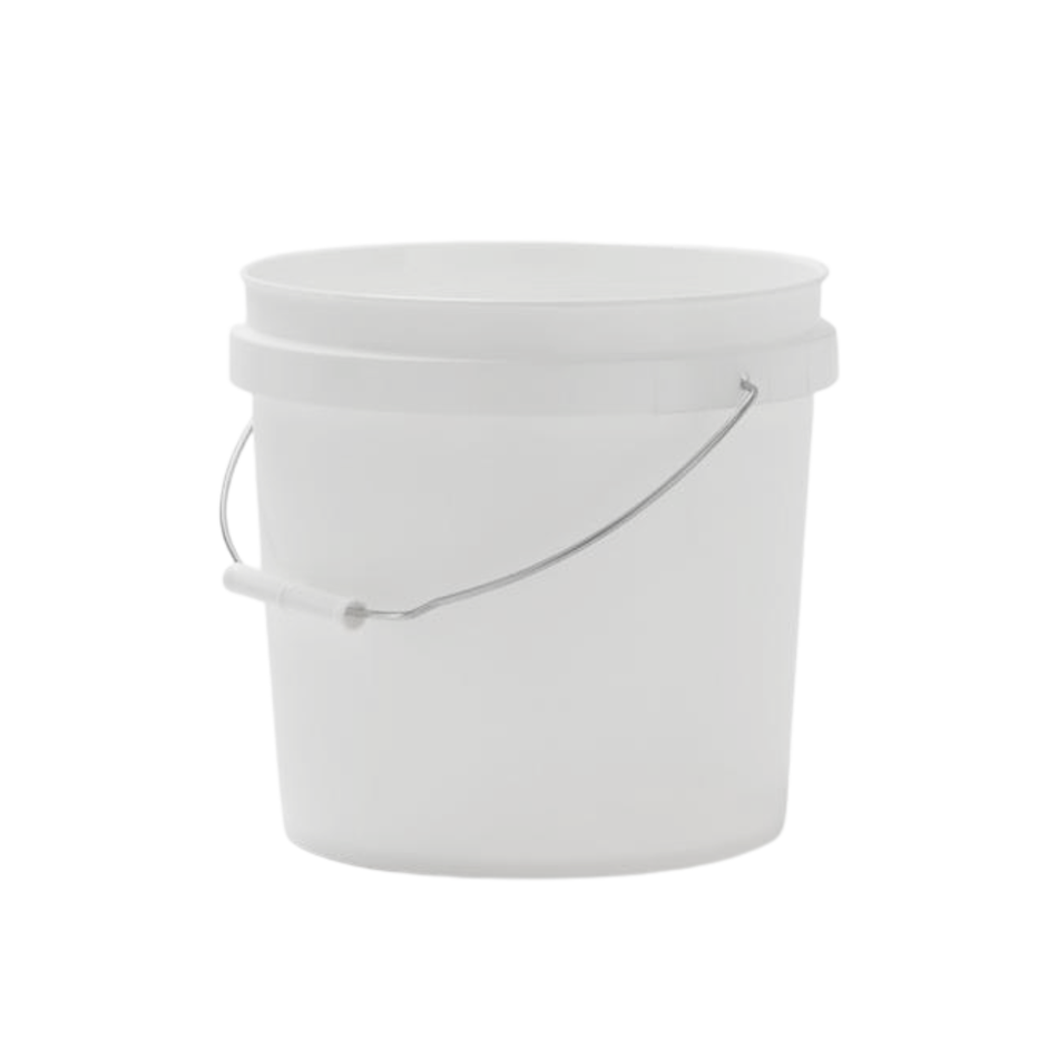 FastBrewing 2-gallon fermentation bucket with lid, suitable for homebrewing and winemaking, made of durable food-grade plastic