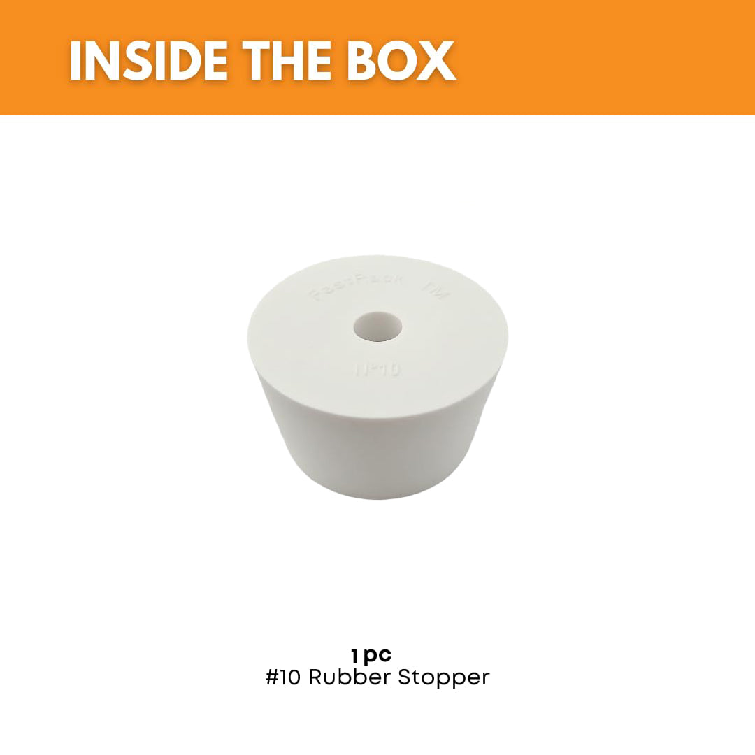 FastRack 10.0 Drilled Silicone Bung for Airlocks - FastRack