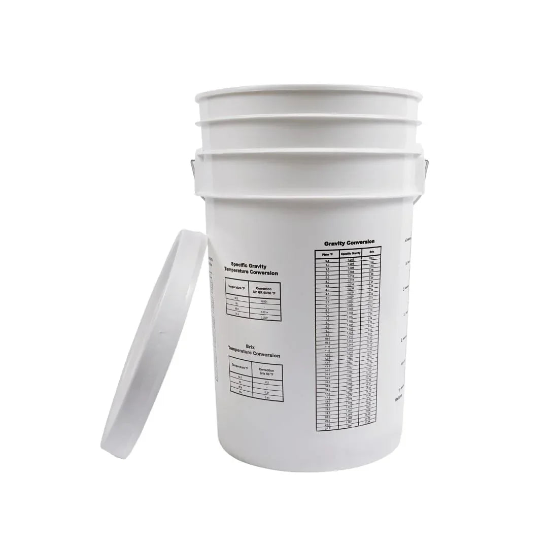 FastRack 6.5 Gallon Fermentation Bucket with Lid – Boxed Set - FastRack