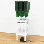 FastWasher 12 beer and wine bottle cleaner, compact bottle washer with easy-to-use design for efficient cleaning.