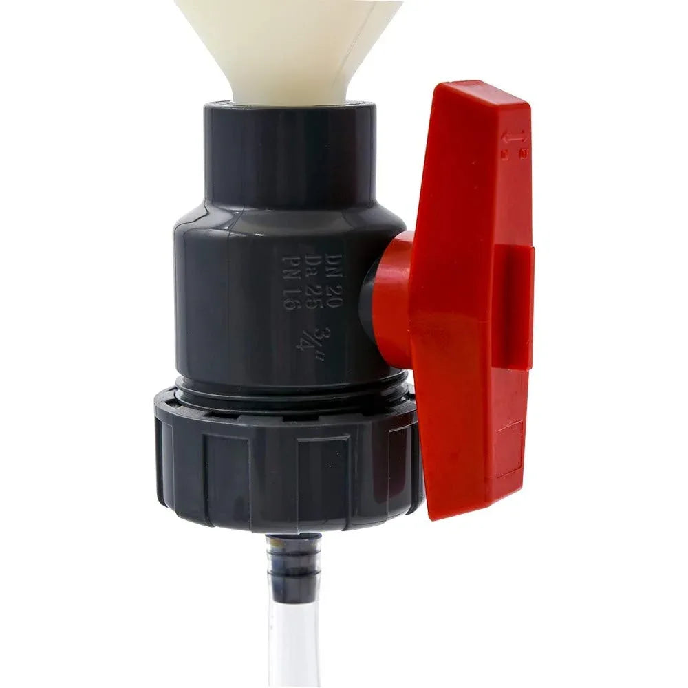 FastFerment 14G valve, fermentation accessory, durable plastic fitting for home brewing fermentation vessels.