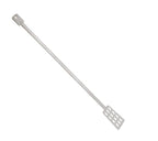 FastRack 24-inch slotted brewing paddle with handle, used for stirring and mixing in brewing and cooking processes.