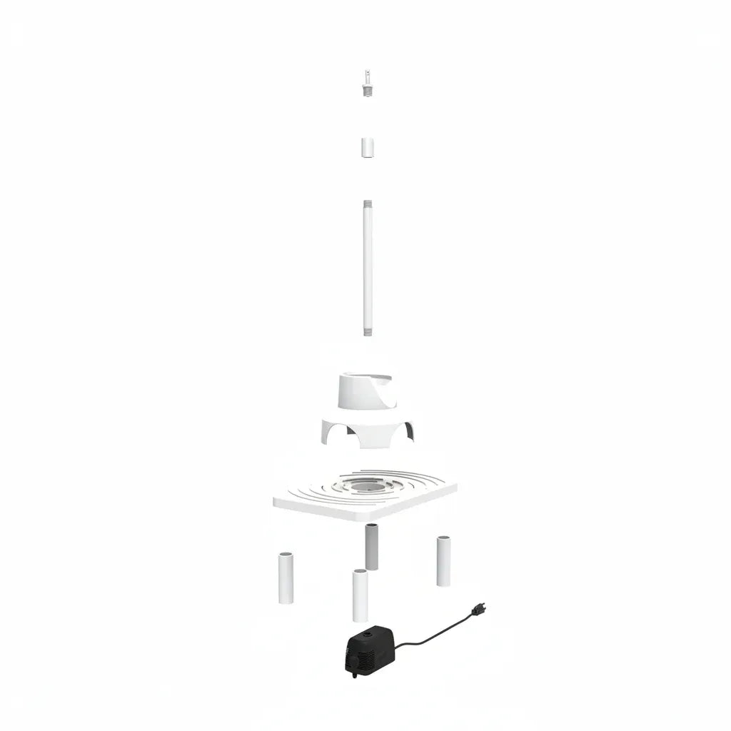 FastWasher bottle washer rack designed for carboy and keg cleaning, featuring multiple slots for thorough cleaning.