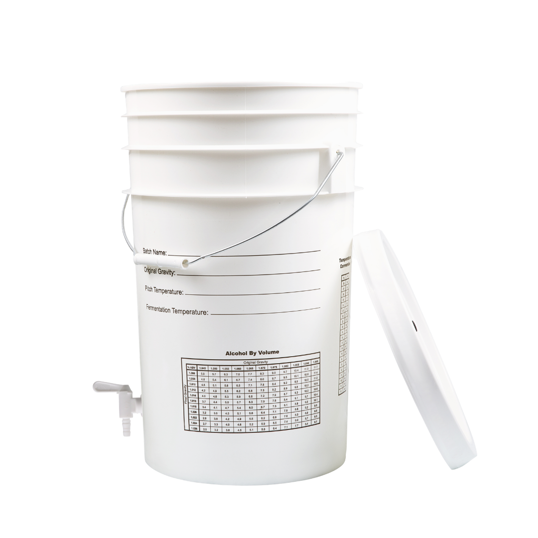 6.5 Gallon Fermentation Bucket with Lid - Boxed Set - FastRack