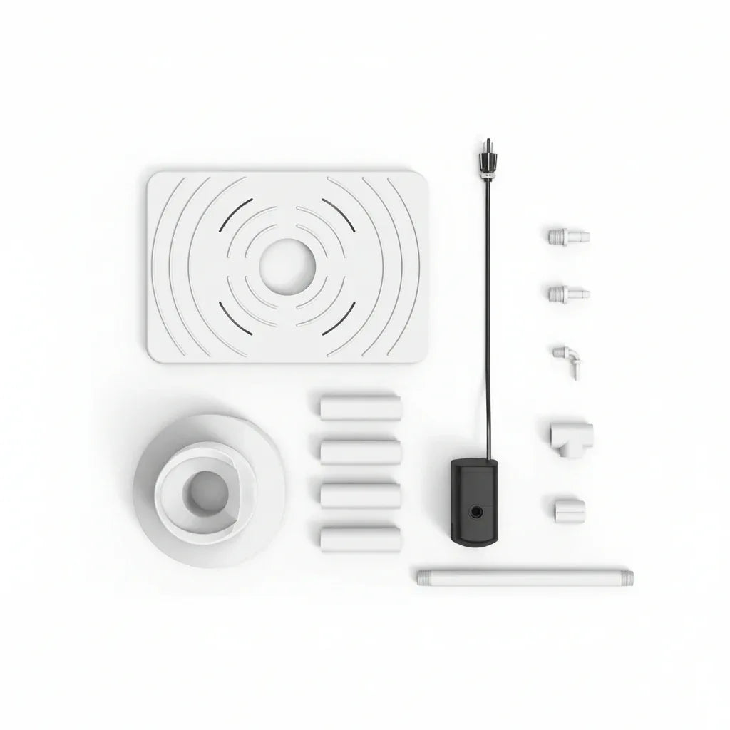 FastWasher bottle washer rack for carboys and kegs, designed to clean bottles efficiently with durable plastic construction.
