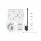 FastWasher bottle washer rack for carboys and kegs, designed to clean bottles efficiently with durable plastic construction.