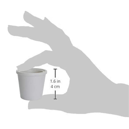 Small universal drilled bung by FastRack, metal bung with multiple drilled holes for secure fitting in various containers.