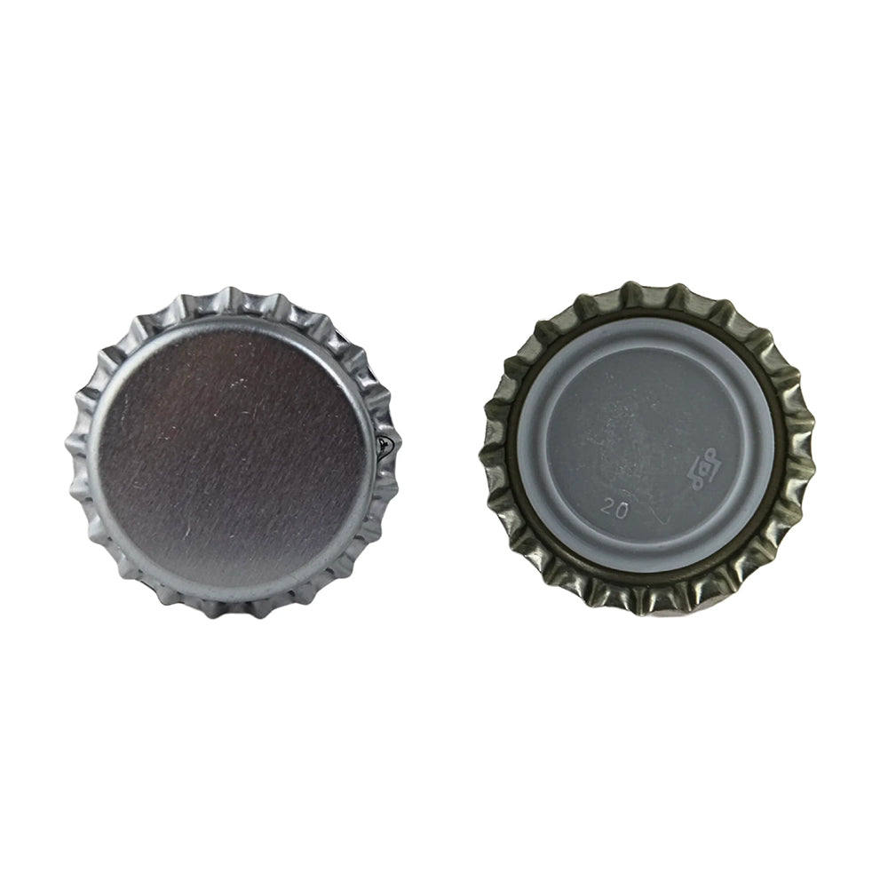 FastRack Oxygen Absorbing Beer Bottle Caps – Silver - FastRack