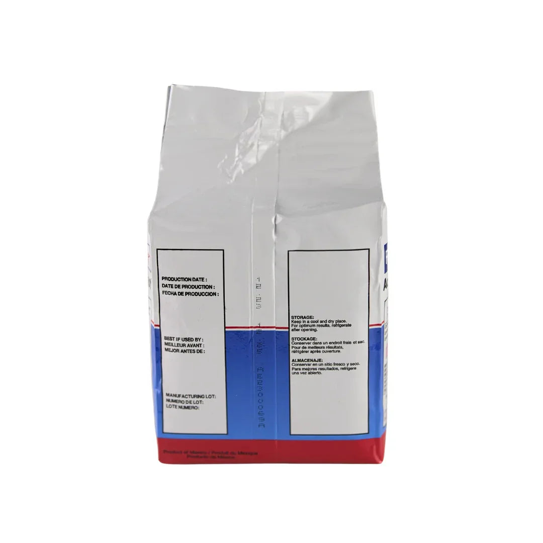 FastRack Red Star Active Dry Baking Yeast 2 lb package, showing the yeast granules in a clear plastic bag.