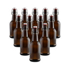 FastRack Amber Swing Top Bottles 500ml – Case of 12 - FastRack