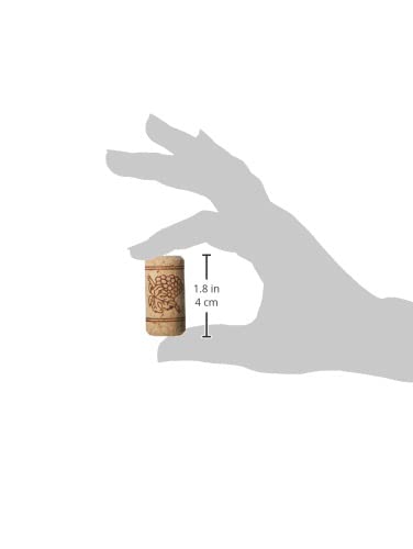 Set of 100 natural wine corks from FastRack, showing corks with textured surface and natural wood appearance for sealing wine bottles.