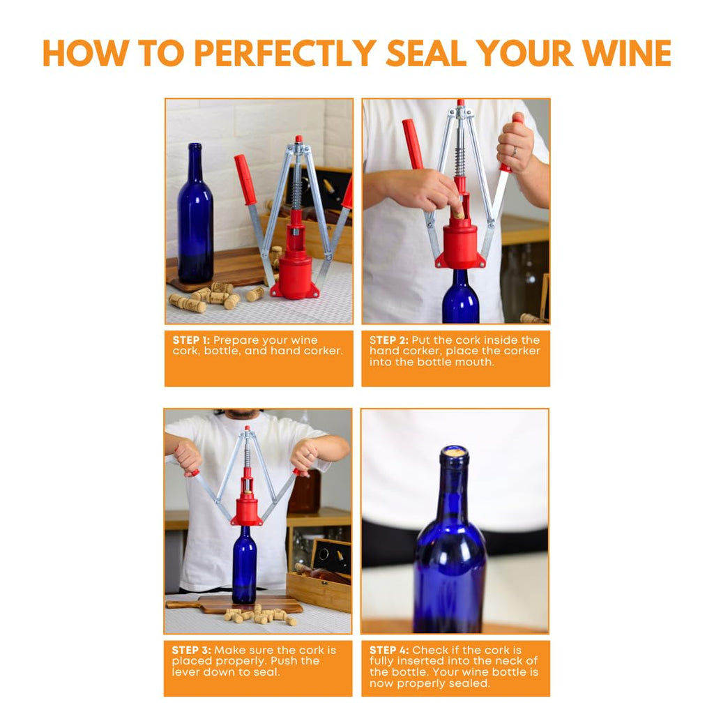 Pile of 1000 natural wine corks from FastRack, showcasing classic corks for sealing wine bottles.