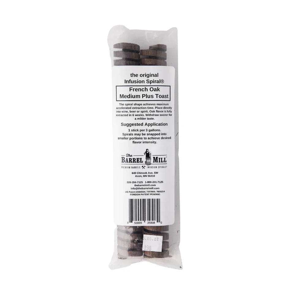 French Oak Infusion Spiral – Medium Toast Plus - FastRack