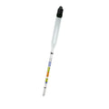 FastRack triple scale alcohol hydrometer used for measuring alcohol content in liquids during brewing.