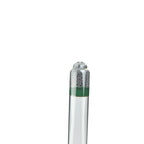 FastRack triple scale brewing hydrometer for alcohol measurement, with clear glass and detailed measurement scales.