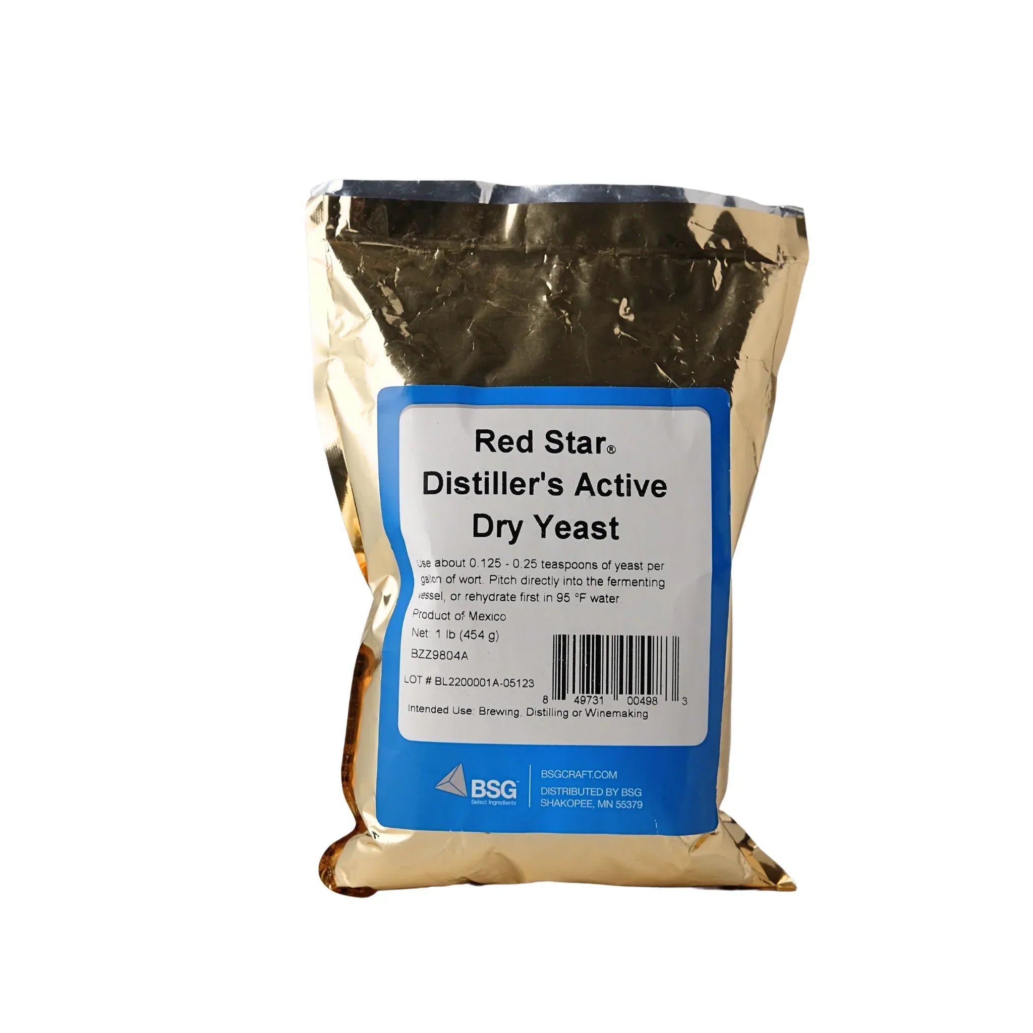 FastRack Red Star Distillers Active Dry Yeast (DADY) – 1 lb - FastRack