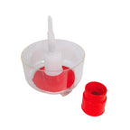 FastRack Vinator Bottle Rinser in use, showcasing its design for cleaning bottles efficiently and thoroughly.