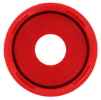 FastRack Fermonster 7-gallon PET fermenter with lid, transparent plastic for home brewing fermentation process.