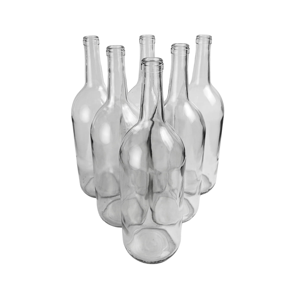 W26 Bordeaux Wine Bottles 1.5L Clear – Case of 6 - FastRack