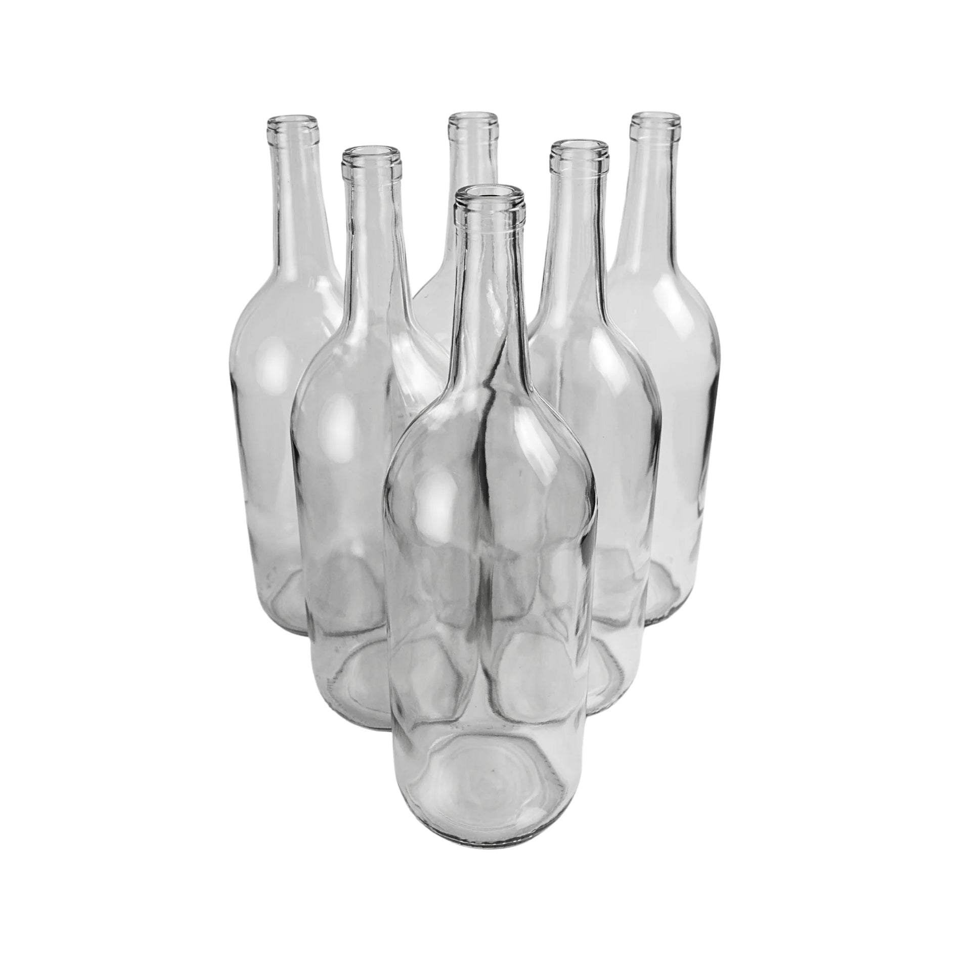 1 liter glass wine bottles W26 Bordeaux Wine Bottles 1.5L Clear