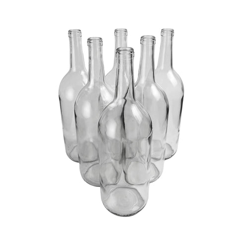W26 Bordeaux Wine Bottles 1.5L Clear – Case of 6 - FastRack