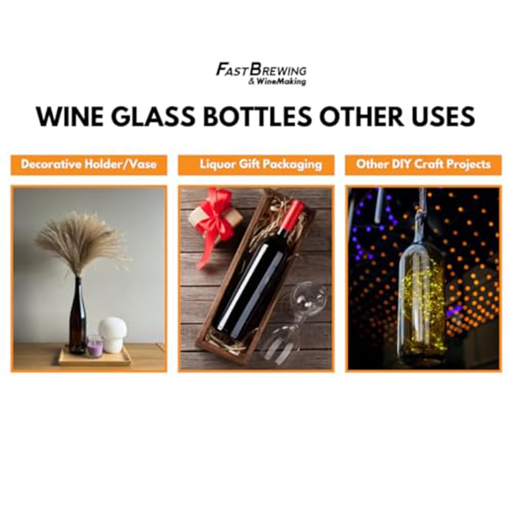 Set of 12 FastRack Bordeaux wine bottles, 750ml each, with blue glass, arranged in a case for storage or display.