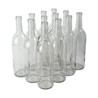 W5 Bordeaux Wine Bottles 750ml Clear/Flint – Case of 12 - FastRack