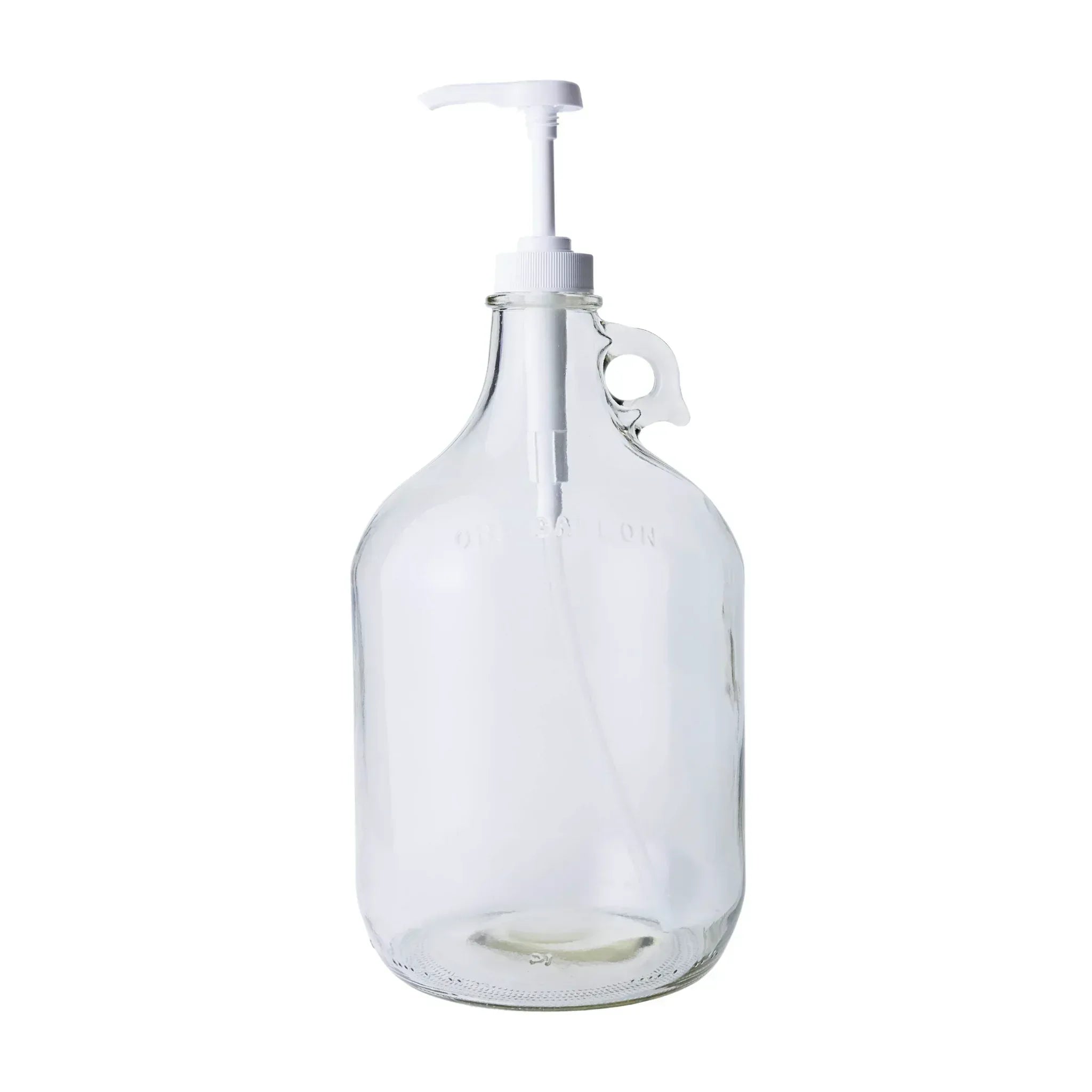 1 Gallon Glass Jug with Pump - FastRack