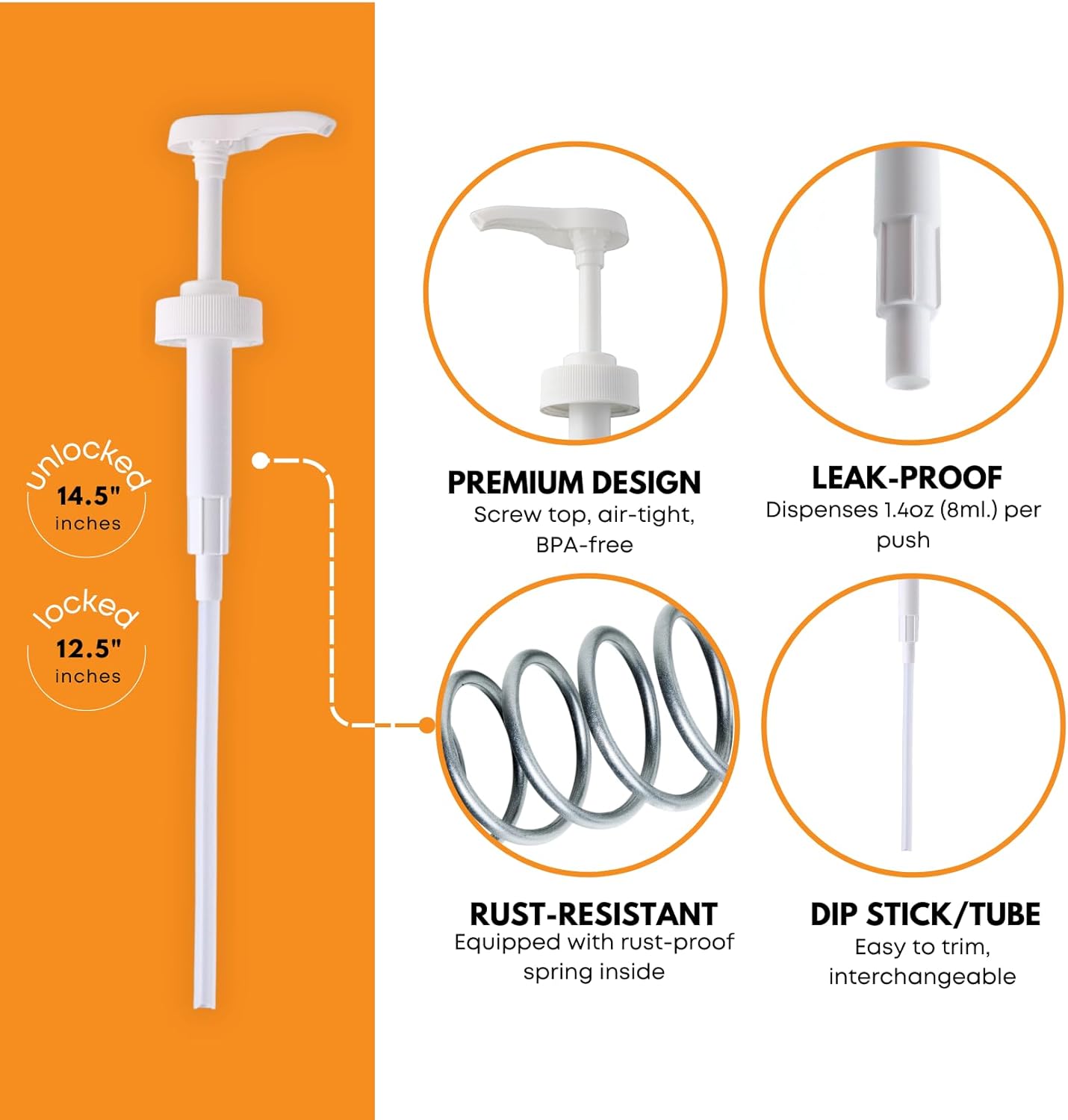 1 Gallon Glass Jug with Pump