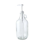 0.5 Gallon Glass Jug with Dispensing Pump - FastRack
