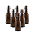 FastRack Amber Swing Top Bottles 500ml – Case of 6 - FastRack