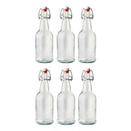 FastRack Clear Swing Top Bottles 1000ml – Case of 6 - FastRack