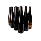 W13 Stretch Hock Wine Bottles 750ml Amber – Case of 12 - FastRack