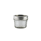 Ball Mason Jars 4 oz Quilted with Bands & Lids - Case of 12