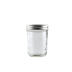 Ball Mason Jars 8 oz Regular Mouth with Bands & Lids - Case of 12